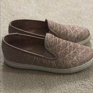 Vince Camino Quilted Slip-On Sneakers - Pink/ blush